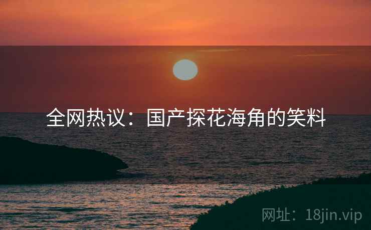 全网热议：国产探花海角的笑料