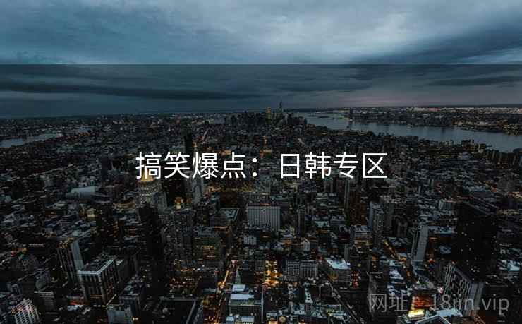 搞笑爆点：日韩专区