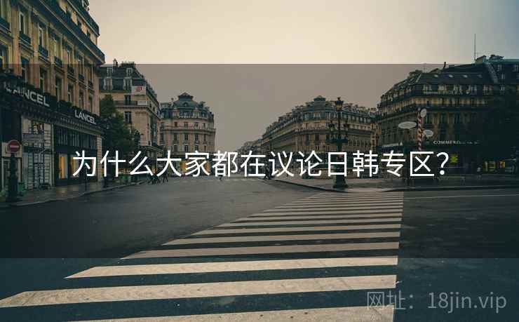 为什么大家都在议论日韩专区? 为什么大家都在议论日韩专区?