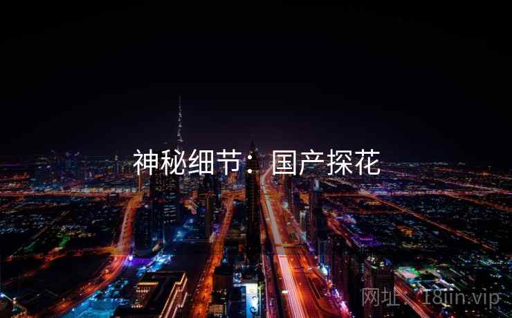 神秘细节:国产探花 神秘细节:国产探花